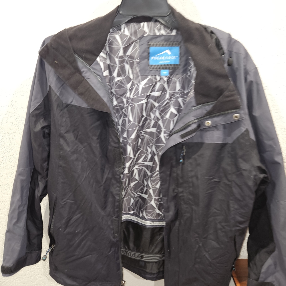 Men's Gray Raincoat Polar Edge Brand